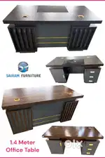 Sairam Furniture new model 1.4 meter office table with drawer