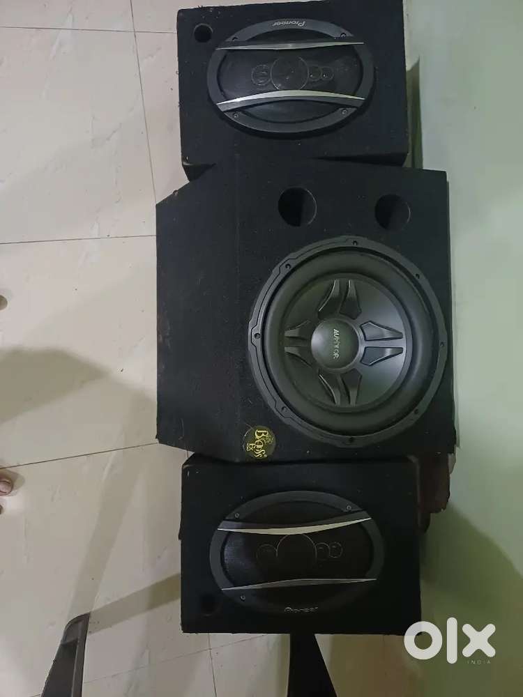 Woofer+speakers for sale