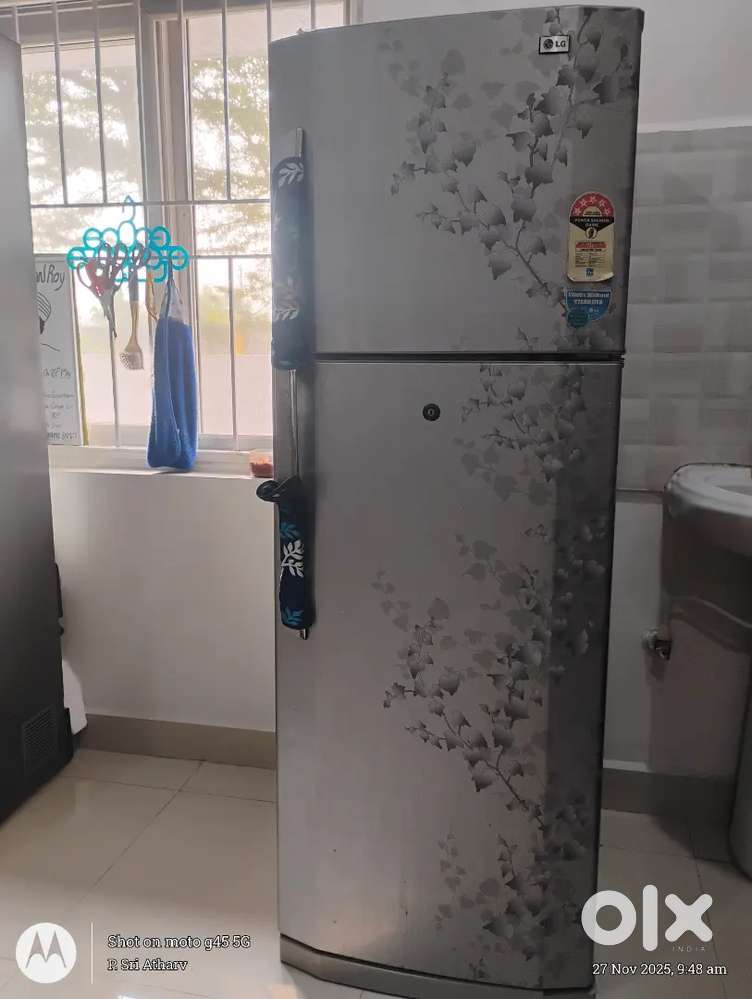 LG 5 star 265 lts double door fridge