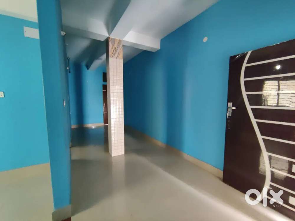 2BHK flat with bathroom and kitchen also with balcony