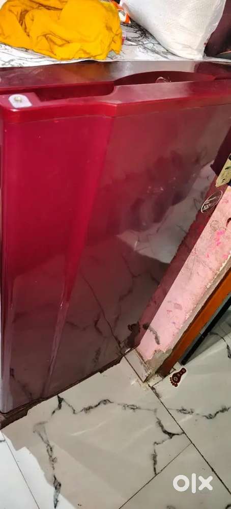 Single door fridge argent sel