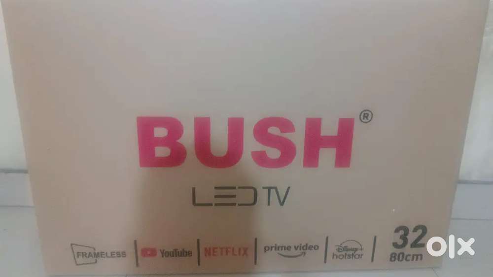Bush brand New smart LED TV holesale rate 24 inch se 86 tak