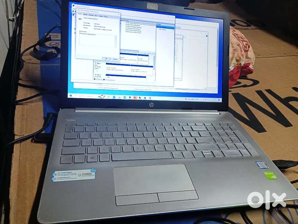 Hp laptop i3 7th gen