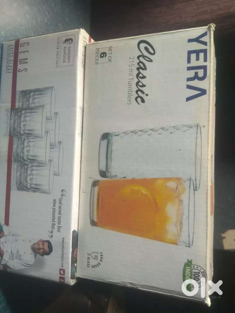 6Ng Juice glass 215mL & 6Ng 24mL