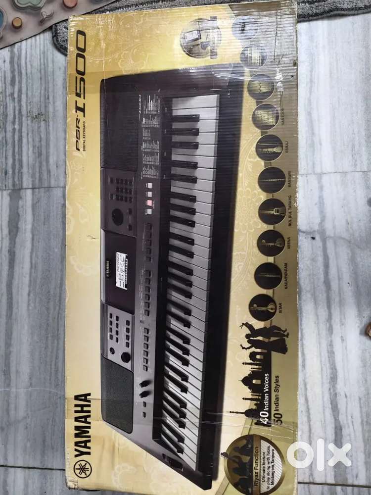 Yamaha PSR-I500 Portable Keyboard- 61 Keys, Indian & Western Tones