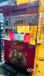 Kiyas vandi for Pani poori shop rend