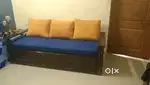 Wooden sofa cum bed direct factory outlet