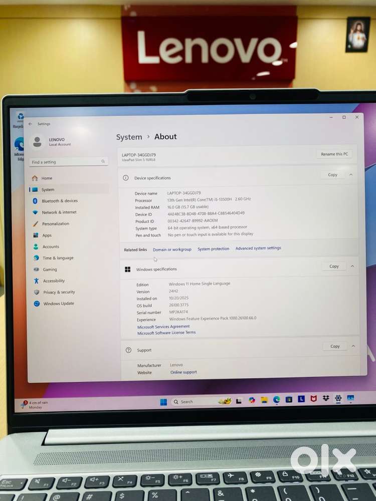 Lenevo ideapad slim 5i , Lap with 1 year Warranty, No complaints,