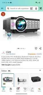 Egate Projector i9 pro max
