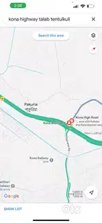 19 katha 12 chatak land for rent in talab tentulkuli kona highway