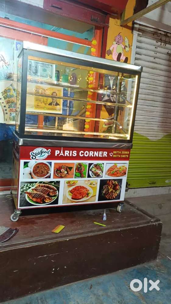 Fish stall and stove stall