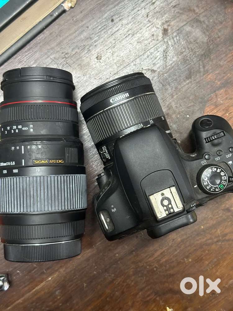 Canon 800d with 70-300 sigma lens