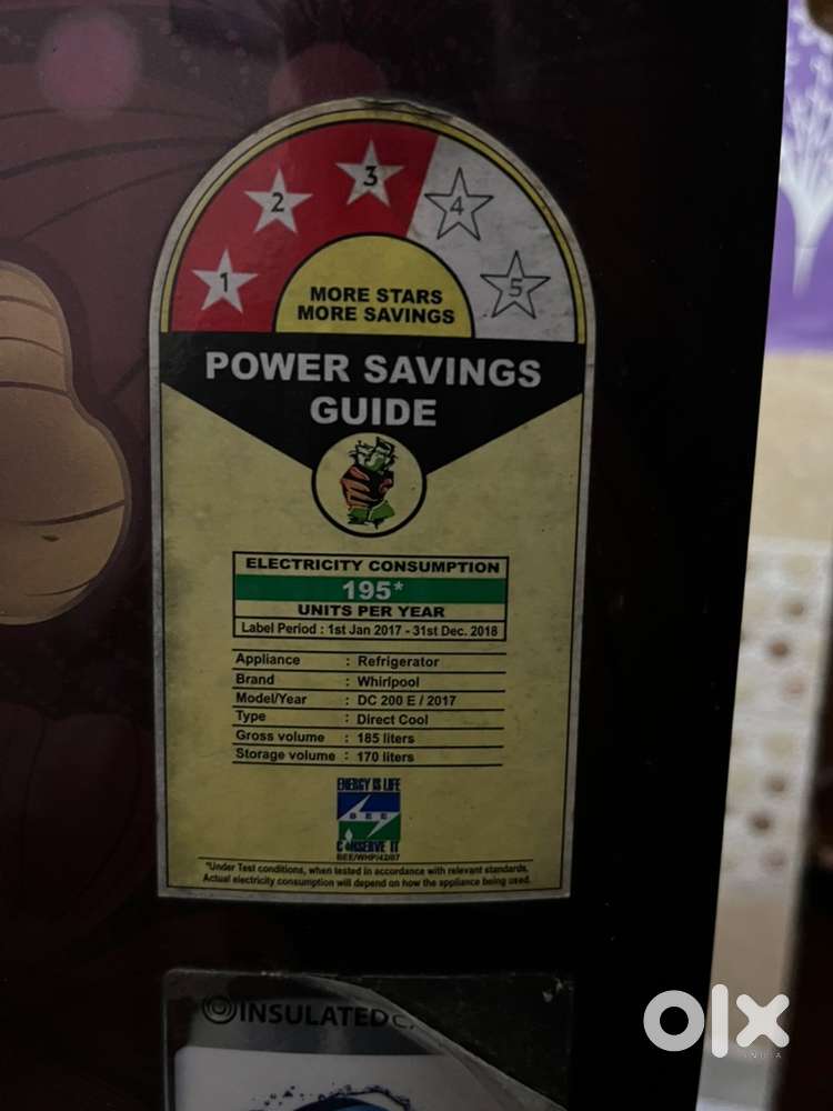 Whirpool icemagic Fridge 185LTR