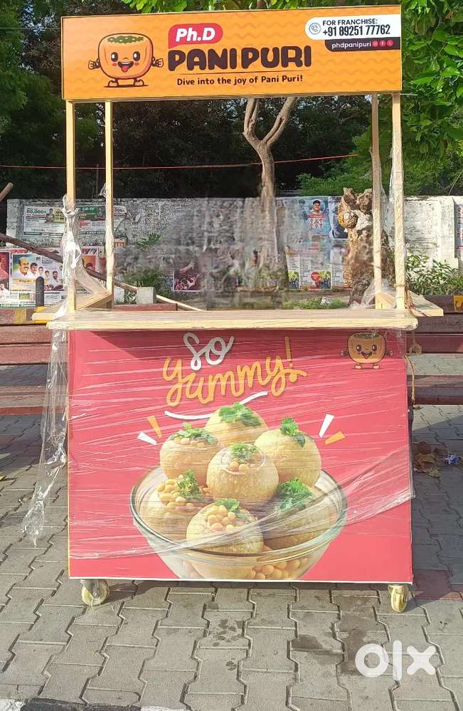 CART SALE phd pani puri