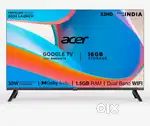 Acer google tv 40 inch 4 month brand warranty