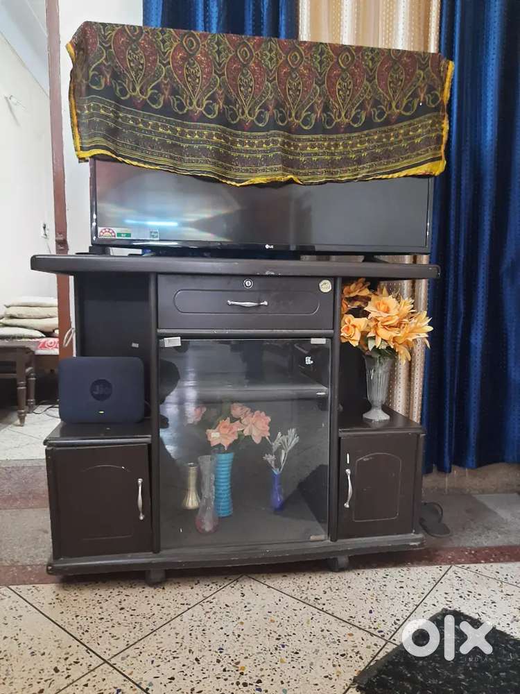 Wooden TV cabinet