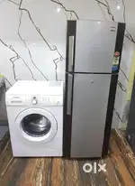 Lg 5 star ratings refrigerator and Samsung daimond drum washing machin