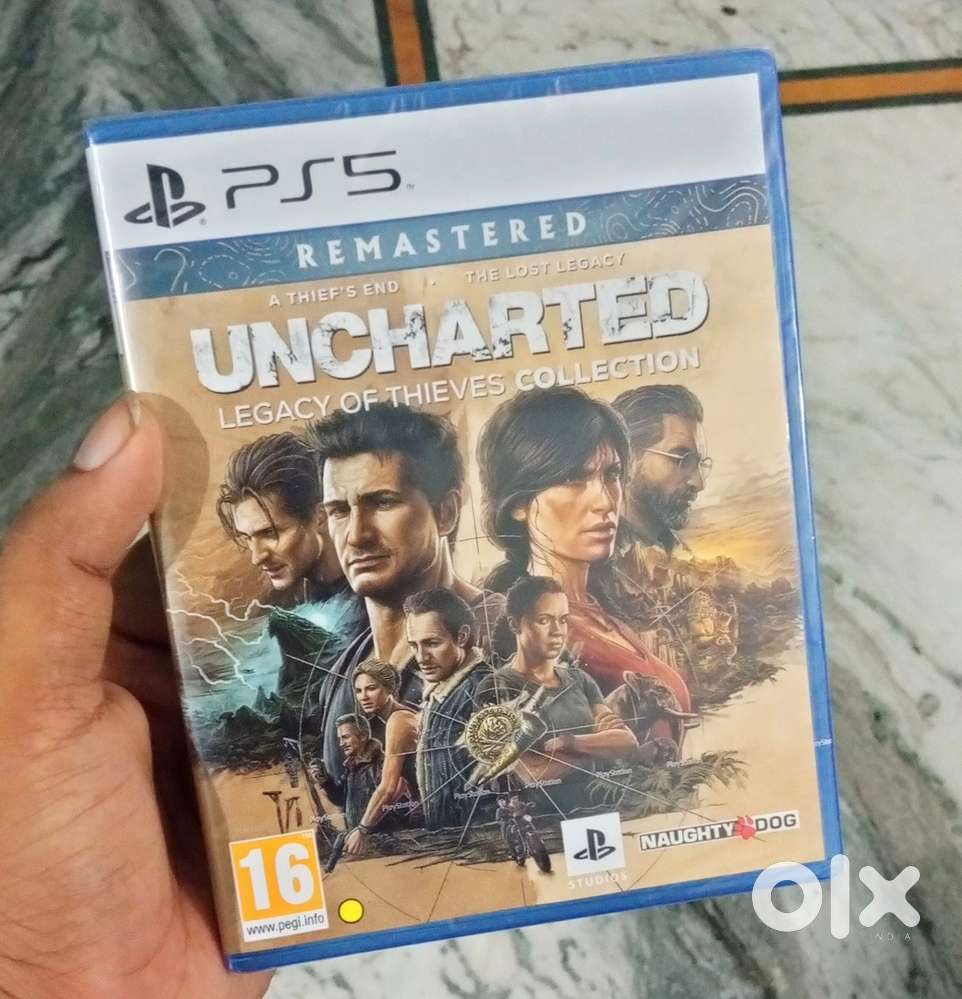Playstation PS 5 Uncharted  Legacy of Thives Disc / CD