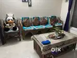 Cane sofa set