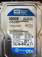2 x 500 GB Hard Disk Drives for Sale!