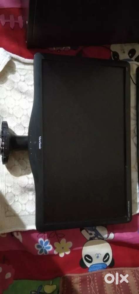 view sonic HD  monitor led and 2 set key board mouse wired wireless
