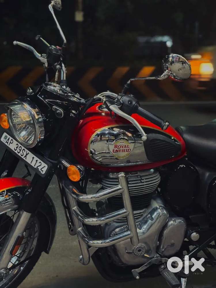 Royal Enfield classic 350 chrome version