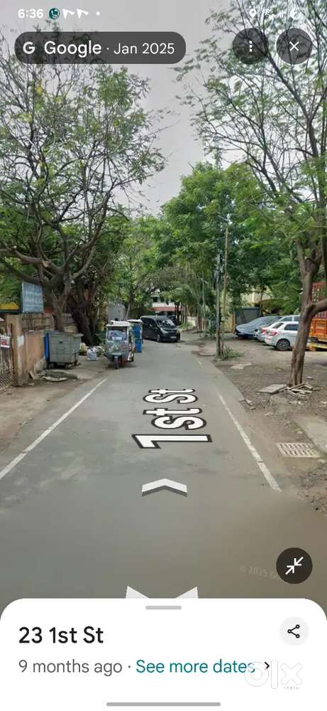 Clear title 2250sqft opposite to park sale at Vijaya Nagar Velachery