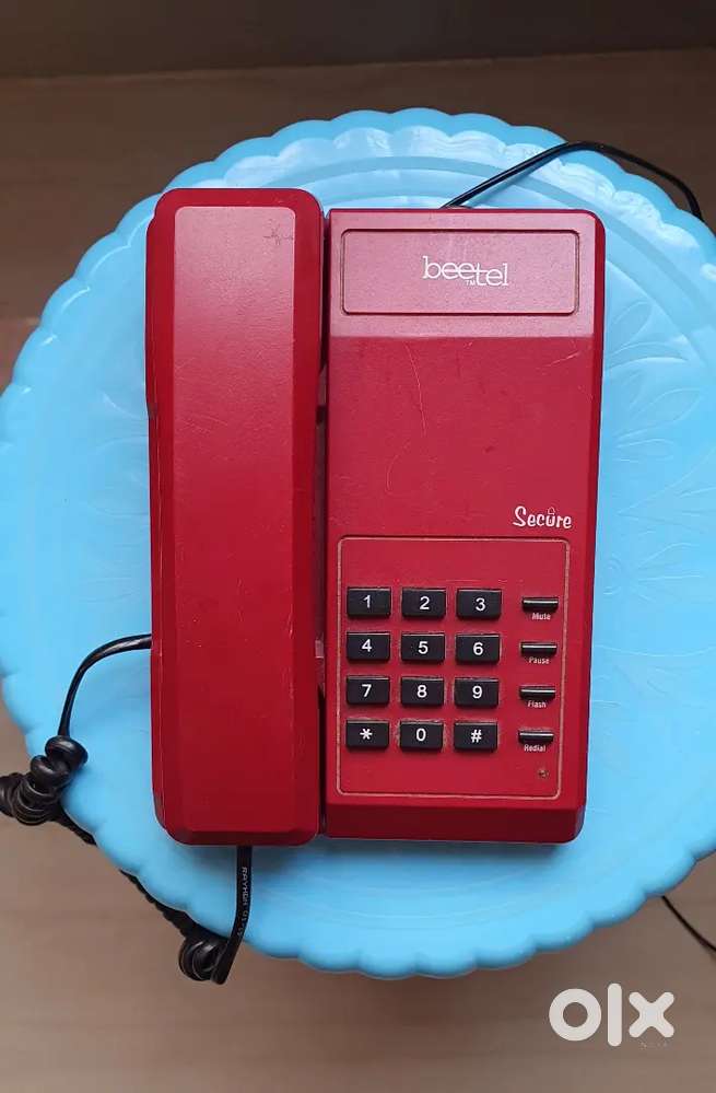 Beetel Secure land line phone (Red)