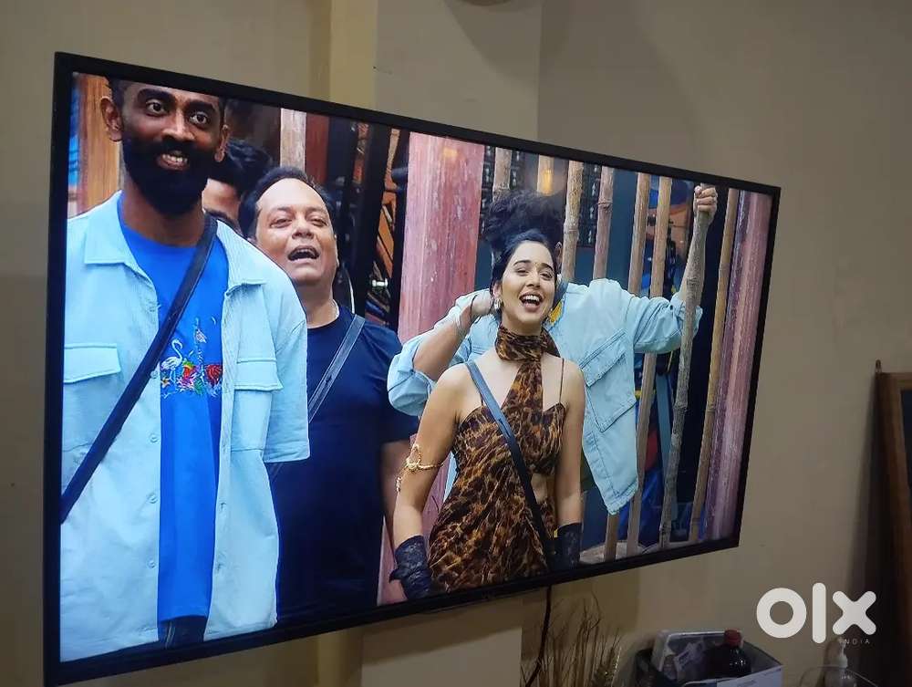 VU TV 1 year use smart TV made in USA 48 inch