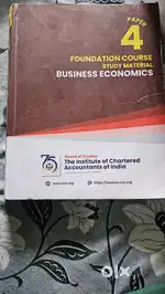 Business economics module for ca foundation