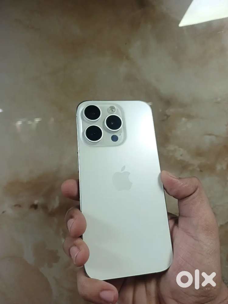 IPhone 15 pro 128gb white colour condition is good battery 93% health