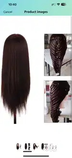 Hair Extension Dummy for Styling