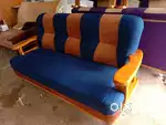 WOODEN SOFA SET CUSHION SOFA
