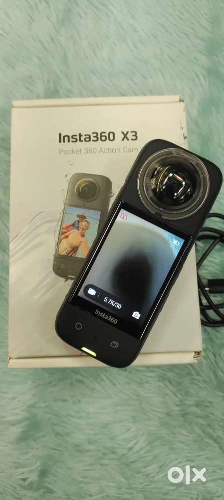 Insta360 X3 Action Camera Only 7month old in Brand New condition