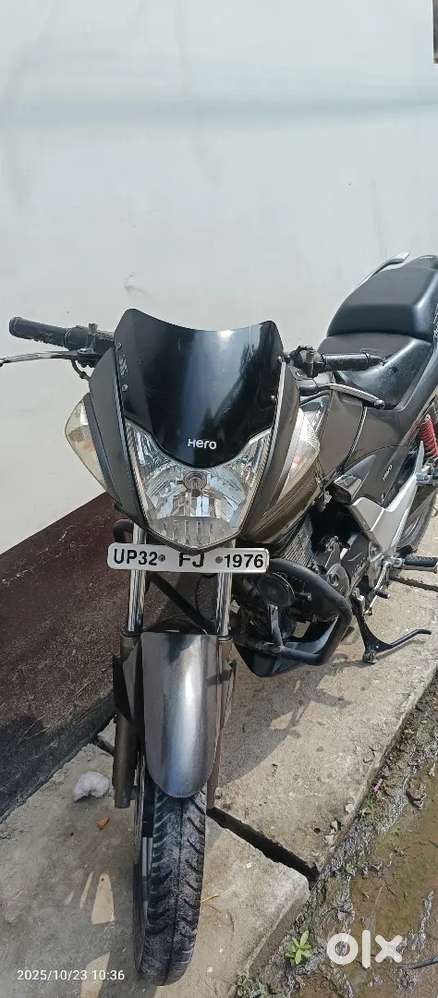 Hero extrem bike with 160 cc double disk and self start