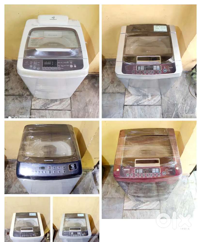 Just like new condition fully automatic washing machines with warranty