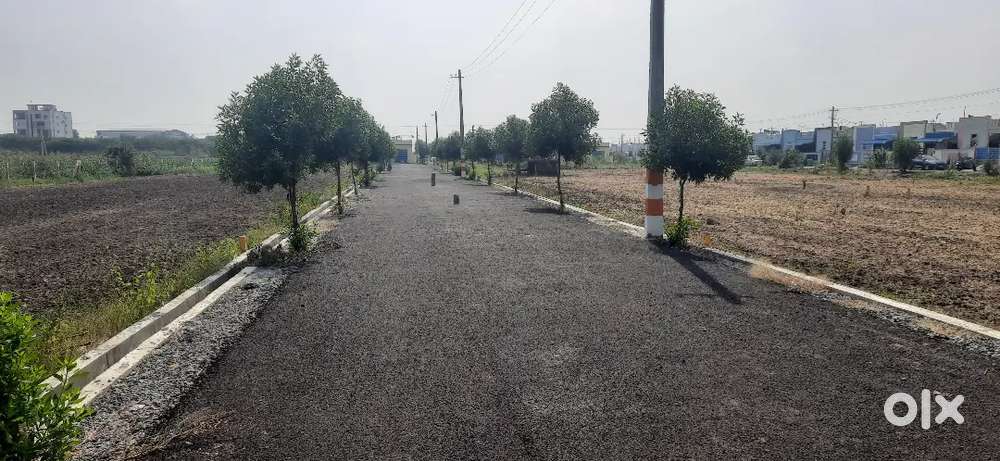 పేరేచర్ల జంక్షన్కు దగ్గర్లో 100 ఫీట్ రోడ్ ,ORR కి దగ్గరలో CRDA PLOTS