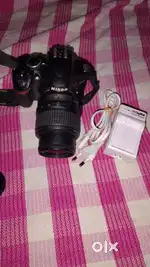 Nikon D3200 with 18-55 lens, in excellent condition
