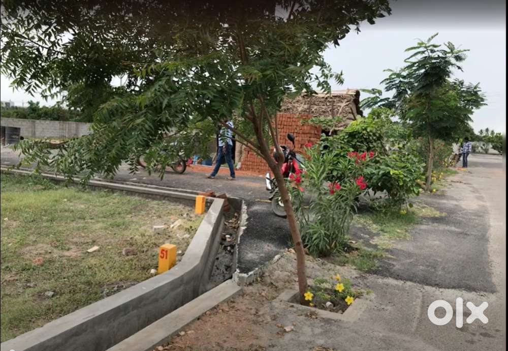 Residential Corner Plot in gated society P&K west gate,Keeranatham COB