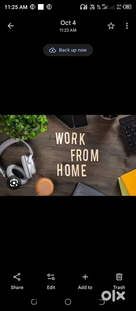 Work from home