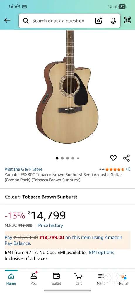YAMAHA guitar sale