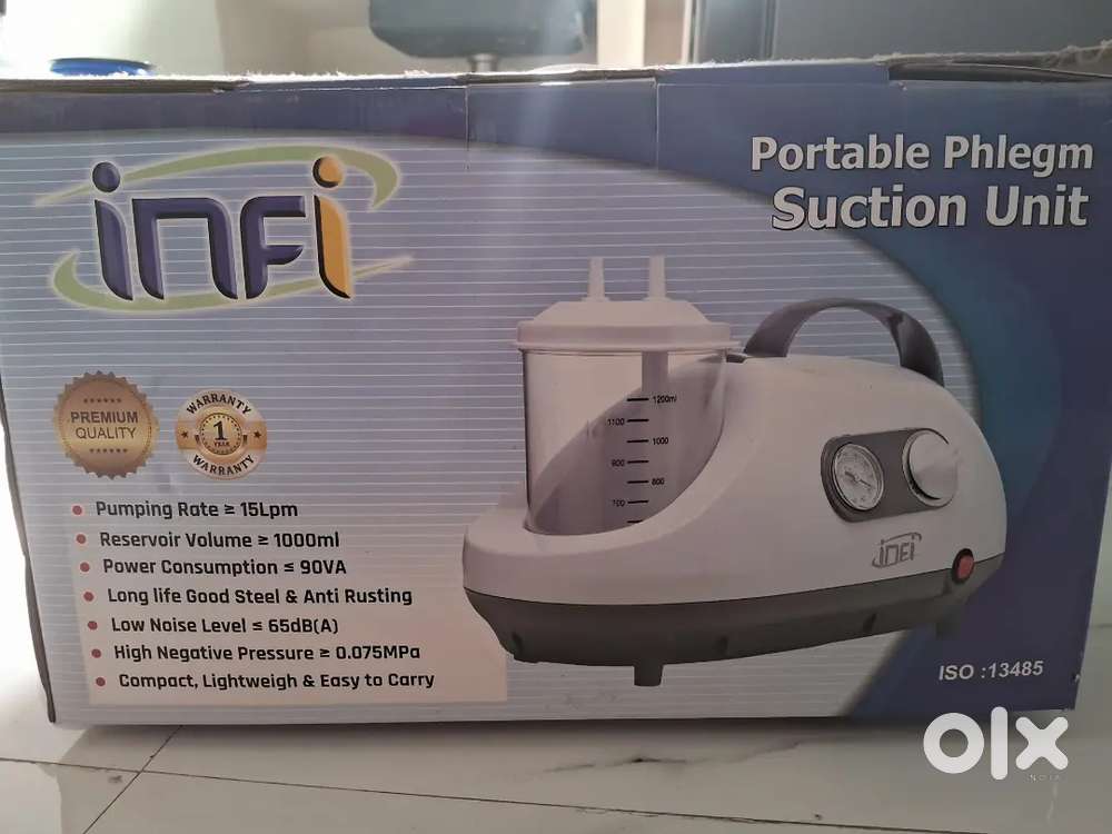 Medical phlegm suction unit