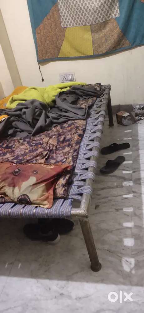 Lohe ki strong compelte desi charpai