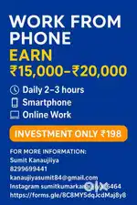 Part-Time work Flexible Hours 15000-20000 income Students & Housewives