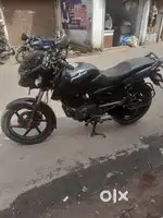 Very Good Condition & One Handed  Bike  Fully Black Pulsor 150 CC