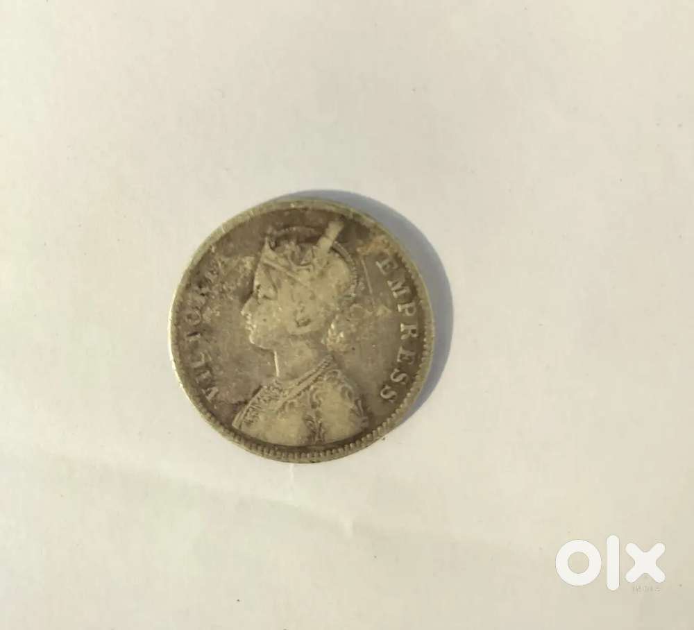 Victoria empire silver coin( 1885)