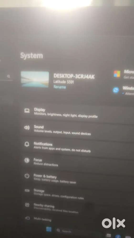 Leptop latitude 5591