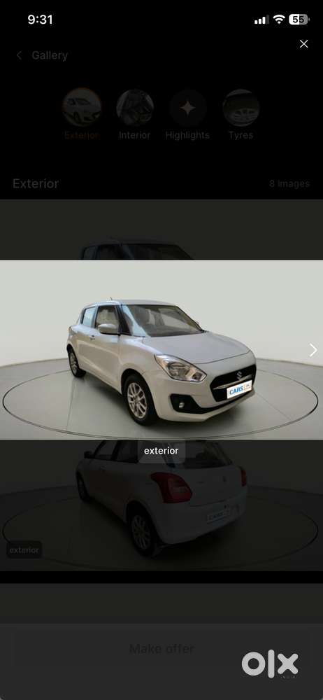 Maruti Suzuki Swift ZXI AMT 2022 Petrol Good Condition