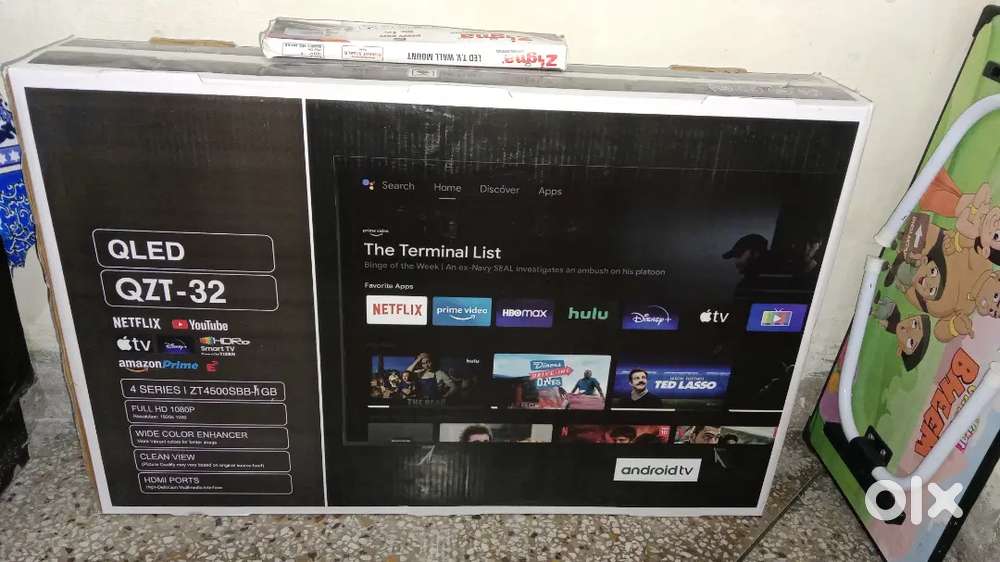 32 inc led tv smart ek bhi din use nahi kiya hai