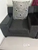 Sofa 3+ 2 seater with cushion and centre table